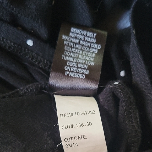 Torrid Black Maxi Skirt Modest Polka Dot White Size 0 - Picture 8 of 11